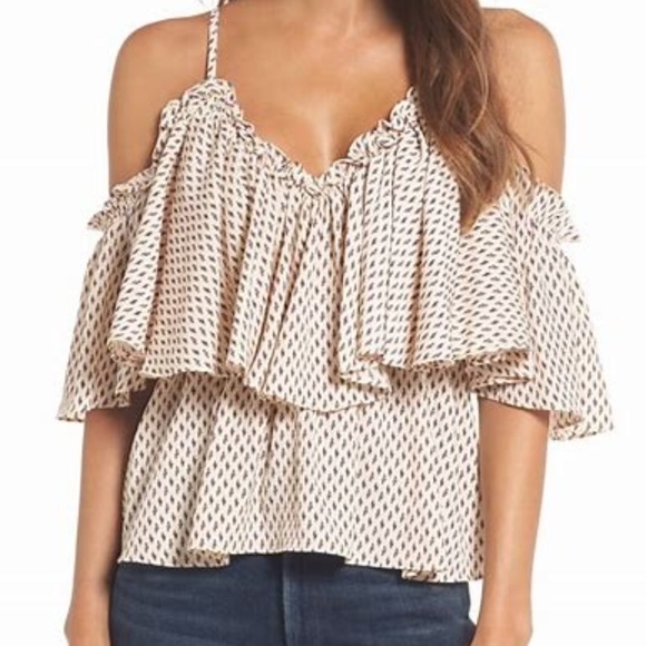Misa Los Angeles Tops - Misa Los Angeles Carole Off The Shoulder Top S